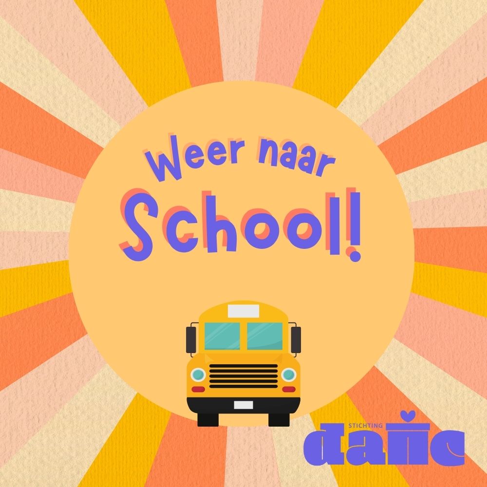 Weer naar school!